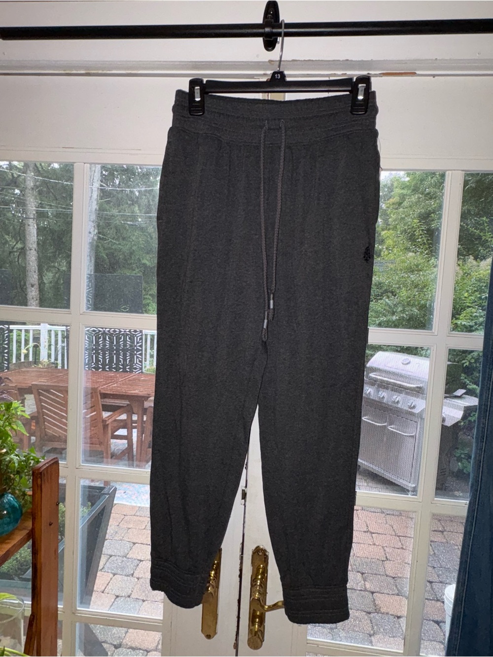 Free People Charcoal women’s Drawstring Jogger Pants XS BNWT
